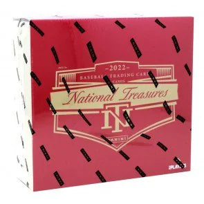 2022 Panini National Treasures Baseball Hobby 4 Box Case (Ships Sealed Only)