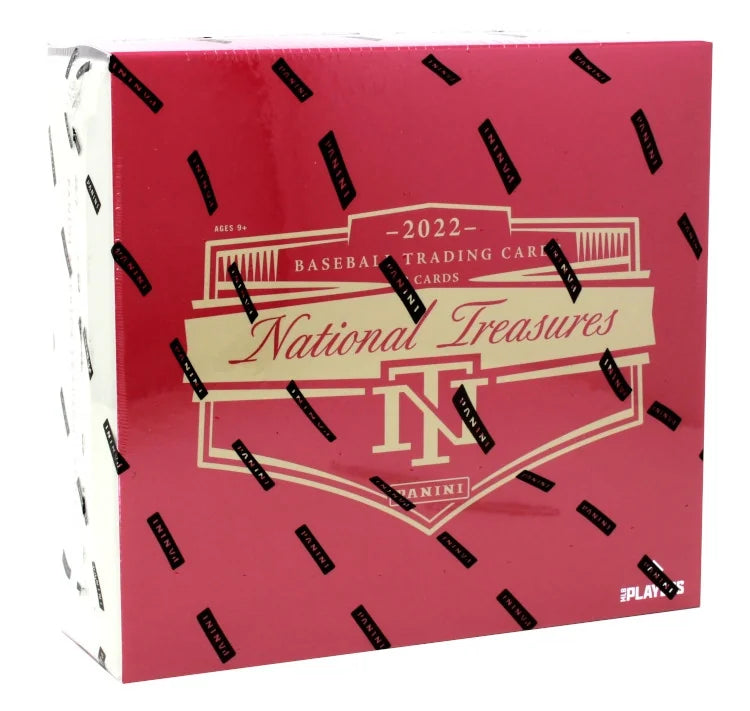 2022 Panini National Treasures Baseball Hobby 4 Box Case