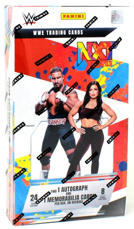 2022 Panini NXT WWE Hobby 12 Box Case