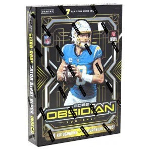 2022 Panini Obsidian Football Hobby Box 4 Autos Per Box (Ships Sealed Only)