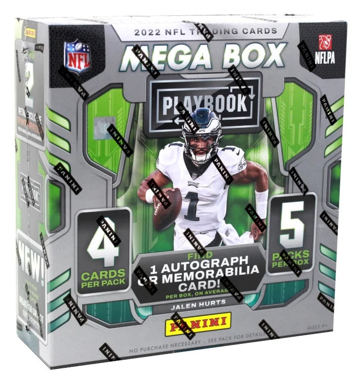 2022 Panini Playbook Football Mega 20 Box Lot