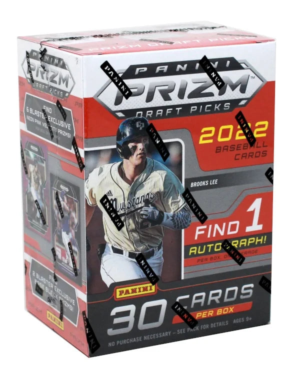 2022 Panini Prizm Collegiate Draft Picks Baseball Blaster 20 Box Case
