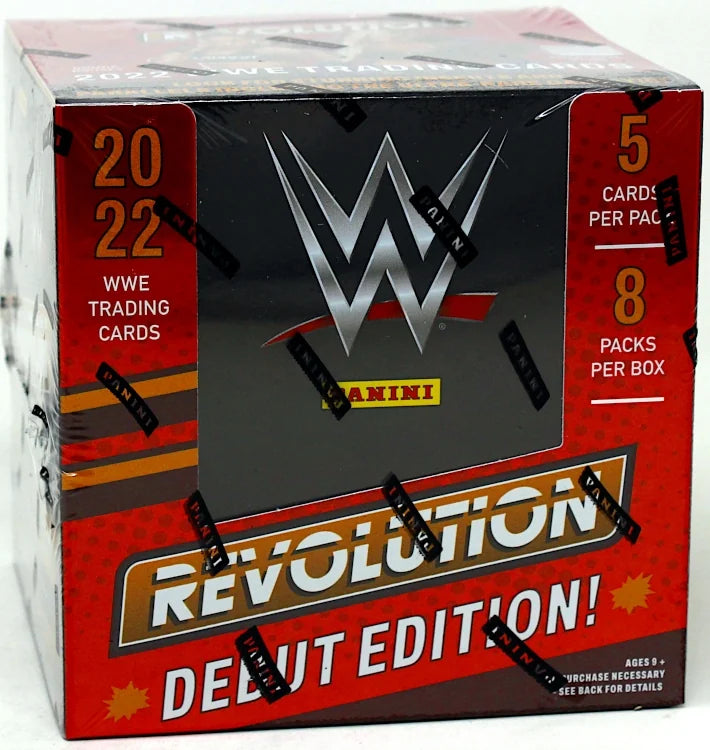 2022 Panini Revolution WWE Hobby 8 Box Case
