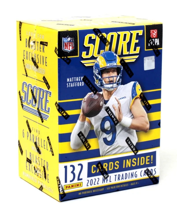 2022 Panini Score Football Blaster 20 Box Case