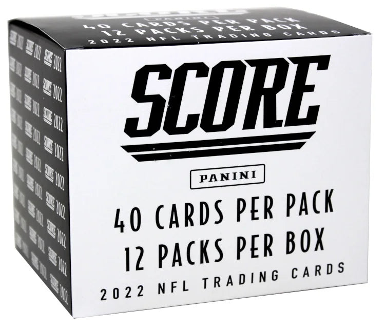 2022 Panini Score Football Fat Pack Box