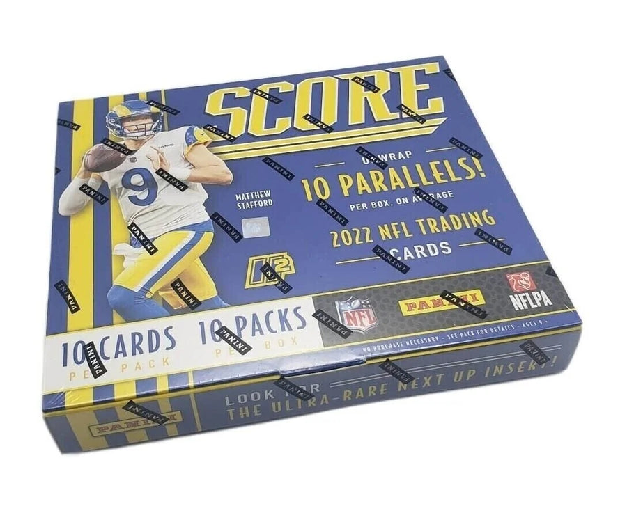 2022 Panini Score Football H2 20 Box Case