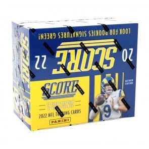 2022 Panini Score Football Retail 20 Box Case