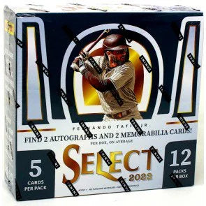2022 Panini Select Baseball FOTL Hobby Box 2 Autographs Guaranteed (Ships Sealed Only)