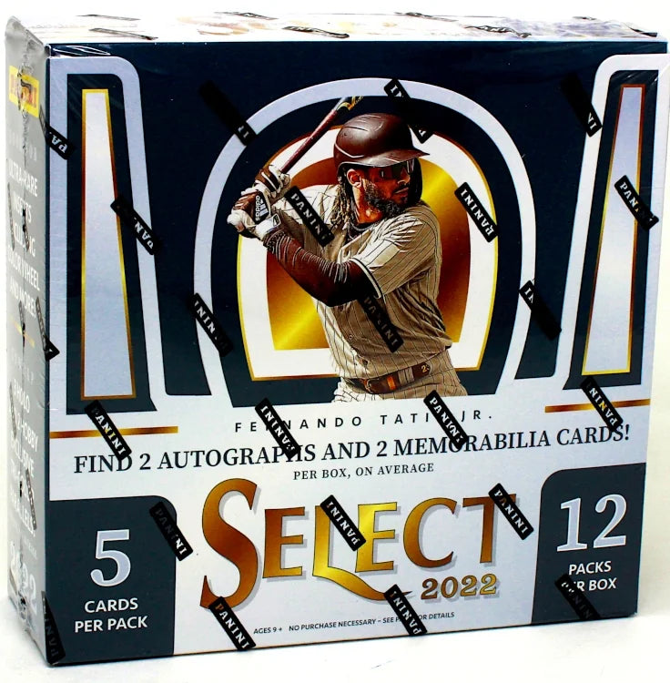 2022 Panini Select Baseball 1st Off The Line Hobby Box