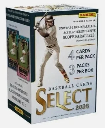 2022 Panini Select Baseball Blaster 20 Box Case