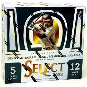 2022 Panini Select Baseball Hobby Case 12 Boxes (Ships Sealed Only)