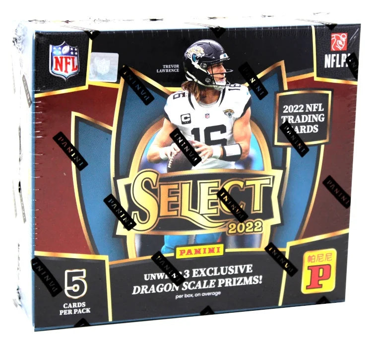 2022 Panini Select Football Asia Edition 20 Box Case
