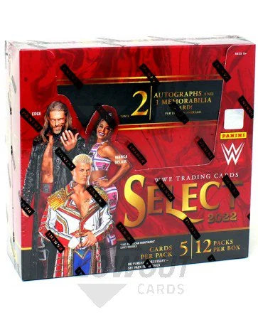 DRAFT - 2022 Panini Select WWE Hobby Box | 12 Packs