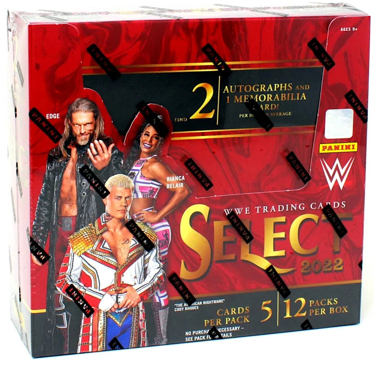 2022 Panini Select WWE Hobby Box