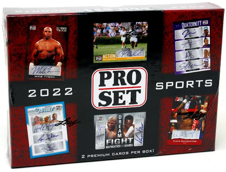 2022 Pro Set Sports Multi-Sport 10 Box Case