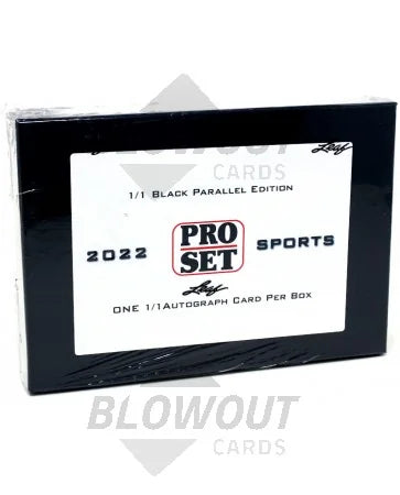 DRAFT - 2022 Pro Set Sports Multi-Sport Black Parallel Edition Box