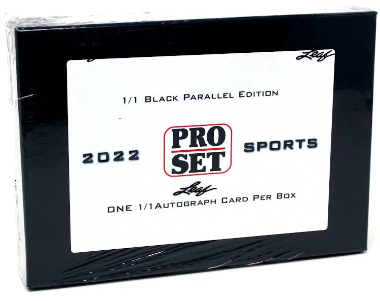 2022 Pro Set Sports Multi-Sport Black Parallel Edition Box