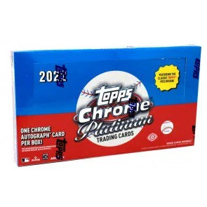 2022 Topps Chrome Platinum Anniversary Baseball Hobby Box (Ships Sealed Only) - B