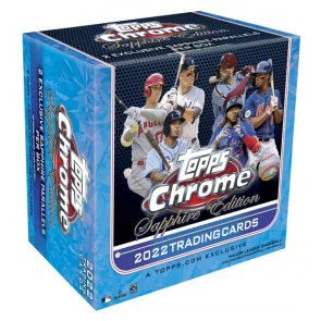 2022 Topps Chrome Sapphire Edition Baseball 10 Box Lot (Ships Sealed Only)