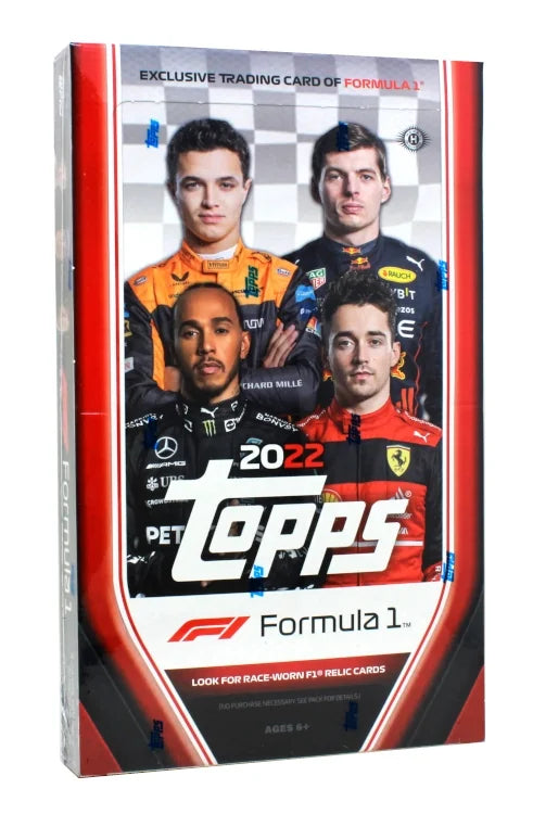 2022 Topps Formula 1 Racing Hobby 12 Box Case