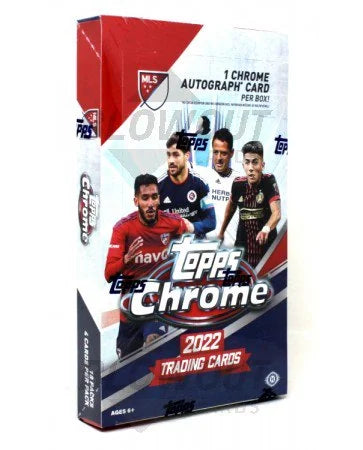 DRAFT - 2022 Topps MLS Chrome Soccer 12-Box Case | 216 Packs