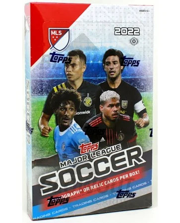 DRAFT - 2022 Topps MLS Soccer Hobby Box | 24 Packs, 8 Cards Per Pack