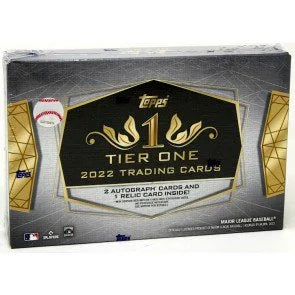 2022 Topps Tier One Baseball Hobby Box (Ships Sealed Only)