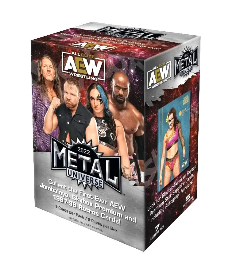 2022 Upper Deck AEW Skybox Metal Universe Blaster 20 Box Lot