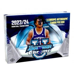 2023/24 Bowman University Chrome Basketball Delight Box