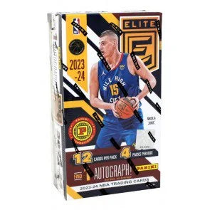 2023 24 Panini Donruss Elite Basketball International Hobby Box (Ships Sealed Only)