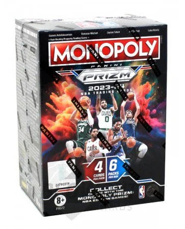 2023 24 Panini Prizm Monopoly Basketball Blaster 20 Box Lot