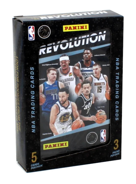 2023-24 Panini Revolution Basketball Winter Tin - 60 Tin Case