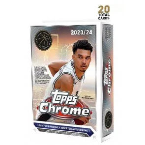 2023-24 Topps Chrome Basketball Hanger Pack Box | 5 Packs (Ships Sealed Only)