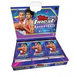 2023 24 Topps Finest Basketball Hobby 8 Box Case 48 Packs (Ships Sealed Only)