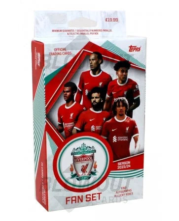 DRAFT - 2023-24 Topps Liverpool FC Soccer Fan Set Box