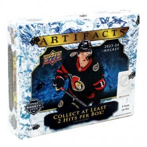 2023 24 Upper Deck Artifacts Hockey Hobby Case (Ships Sealed Only)