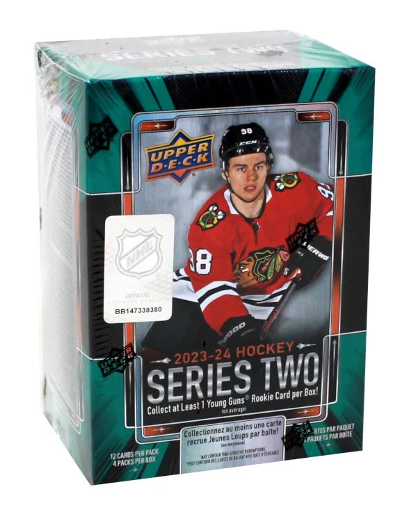 2023 24 Upper Deck Series 2 Hockey Blaster 20 Box Case