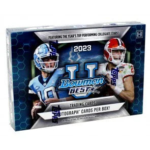 2023 Bowman s Best University Football Delight Box (Ships Sealed Only)