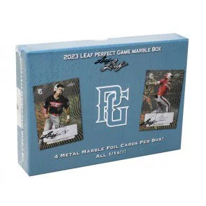 2023 Leaf Perfect Game Baseball Marble Box