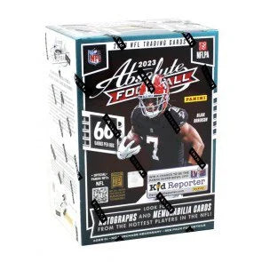2023 Panini Absolute Football Hobby Blaster Box (Ships Sealed Only)