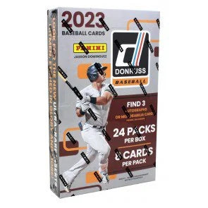 2023 Panini Donruss Baseball Hobby 16 Box Case Autographs Parallels (Ships Sealed Only)