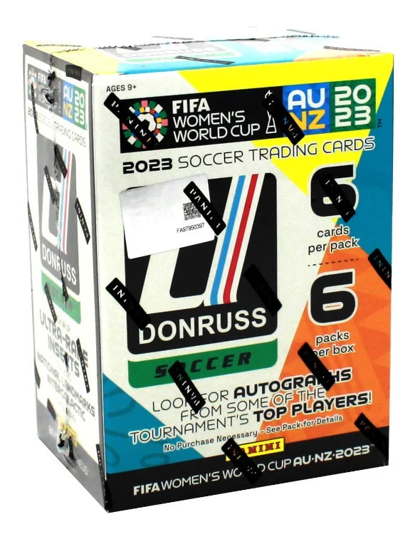 2023 Panini Donruss FIFA Women's World Cup Soccer Retail Blaster 20 Box Lot