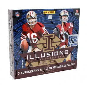 2023 Panini Illusions Football Hobby Box First Off The Line (Ships Sealed Only)