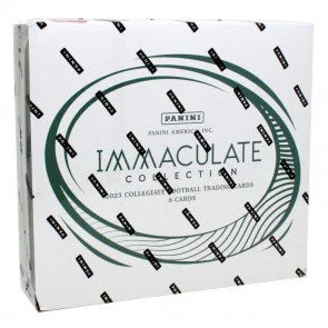 2023 Panini Immaculate Collegiate Football Hobby Box (Ships Sealed Only)