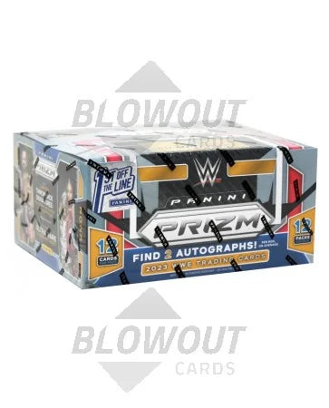 DRAFT - 2023 Panini Prizm WWE 1st Off The Line Hobby Case | 12 Boxes