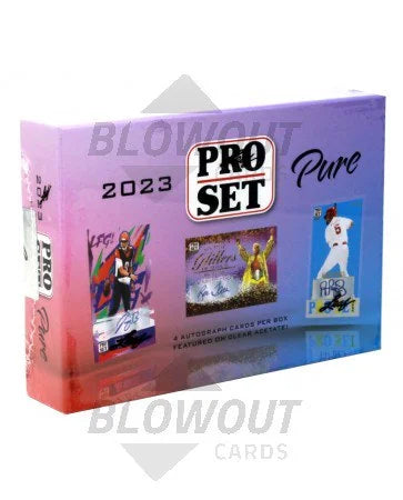 DRAFT - 2023 Pro Set Pure Multi-Sport Box | Clear Acetate Cards