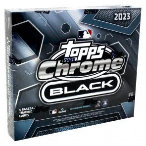 2023 Topps Chrome Black Baseball Hobby Box (Ships Sealed Only)