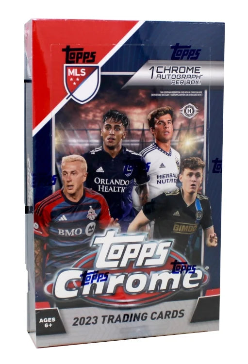 2023 Topps Chrome Major League Soccer Hobby Box