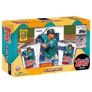 2023 Topps Series 1 Baseball Super Box 10 Packs (Ships Sealed Only)