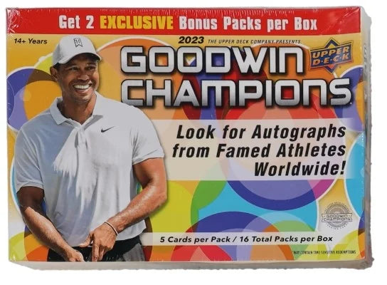 2023 Upper Deck Goodwin Champions Mega 20 Box Case